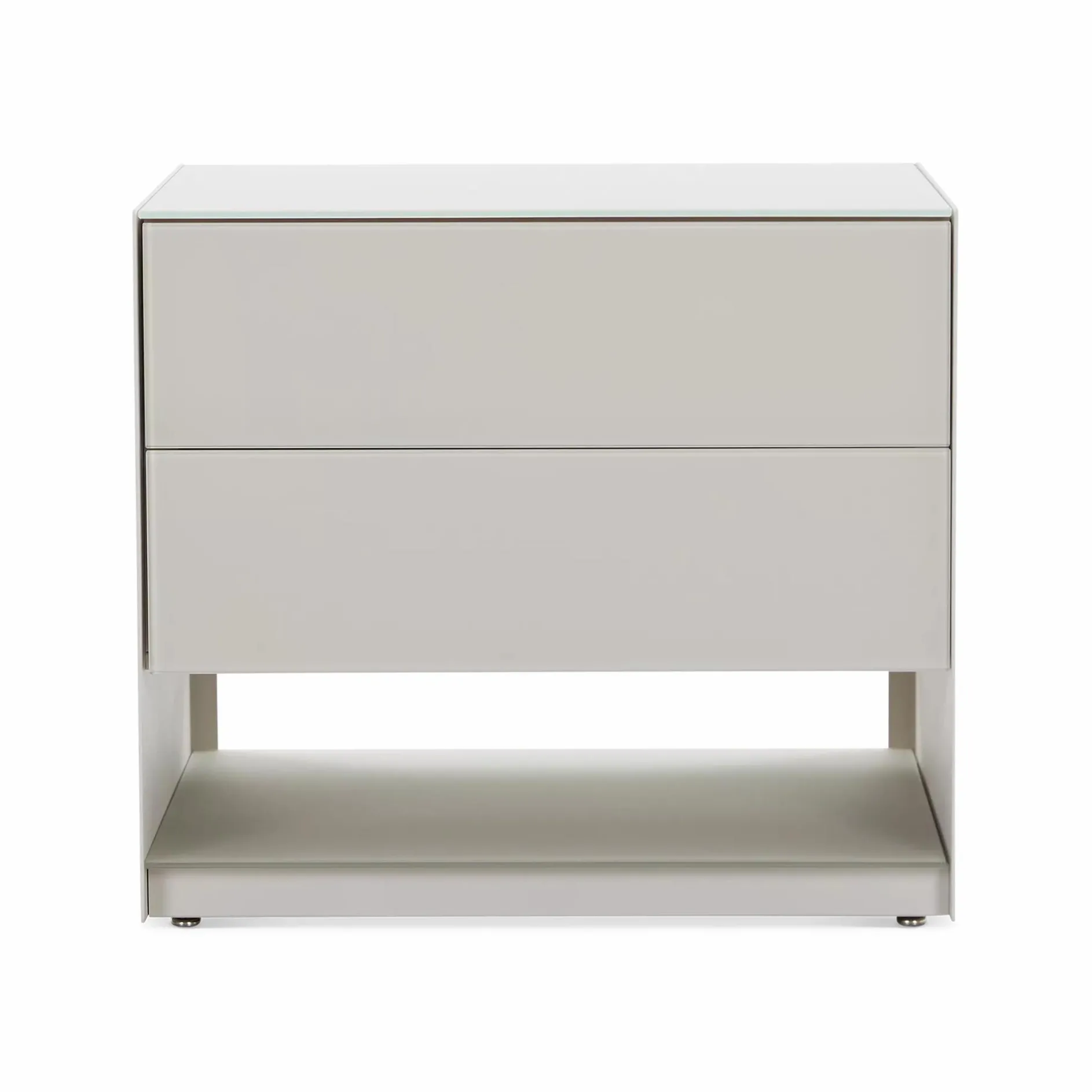 Absolute - 2-Drawer Nightstand with 2 Drawers by Trica
