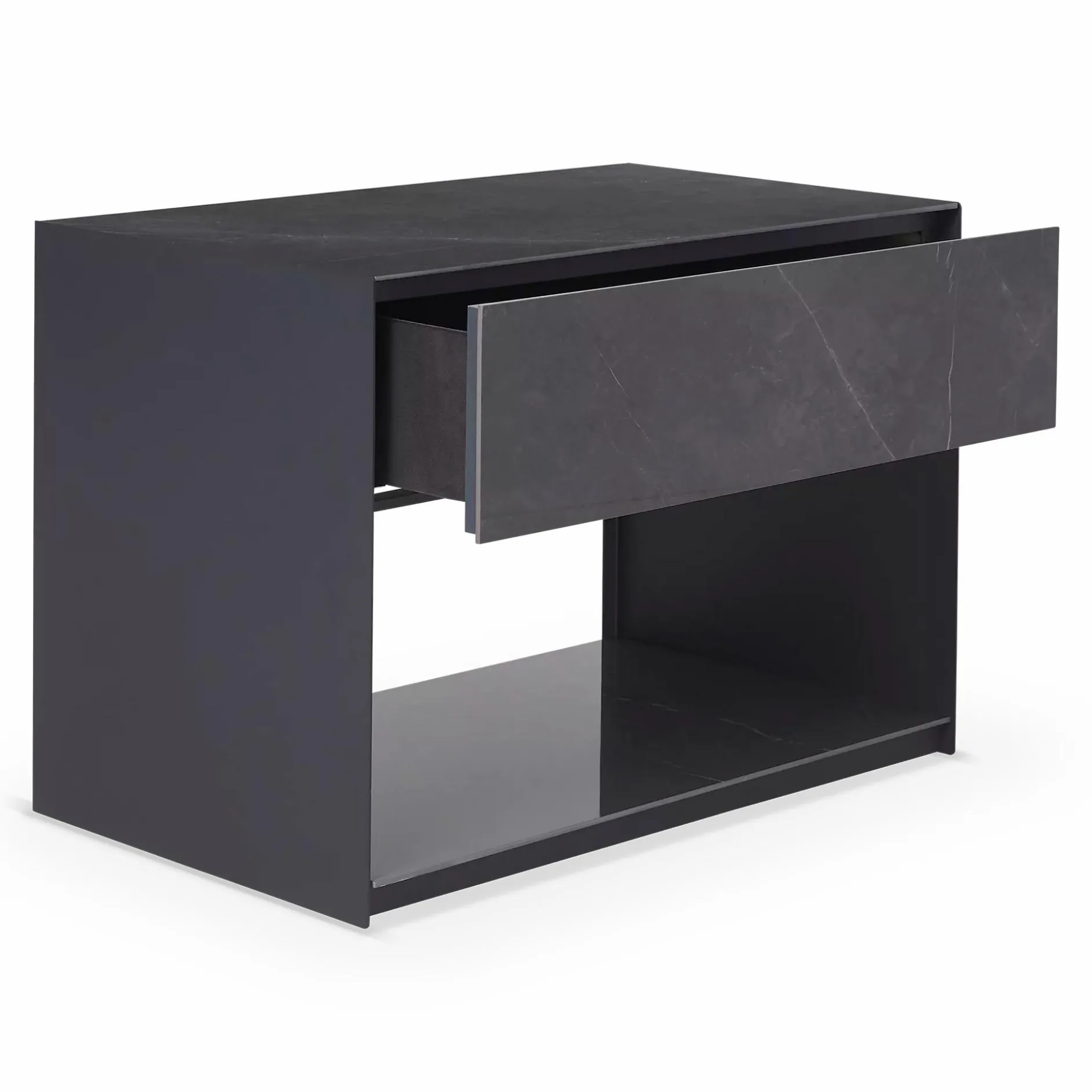 Absolute - Nightstand with Drawer by Trica