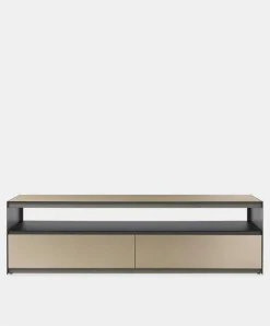 Absolute - TV Stand with Two Drawers by Trica