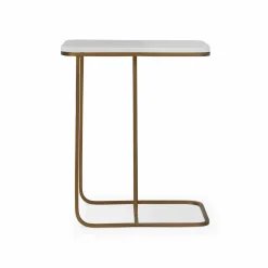 Adalley - Marble Top Side Table by Four Hands