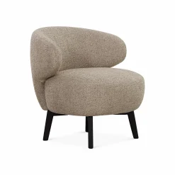 Aila - Fabric-Upholstered Armchair by Furninova