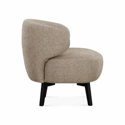 Aila - Fabric-Upholstered Armchair by Furninova