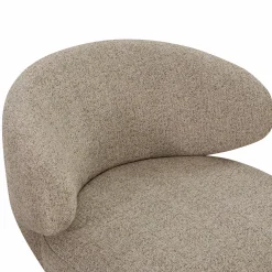 Aila - Fabric-Upholstered Armchair by Furninova