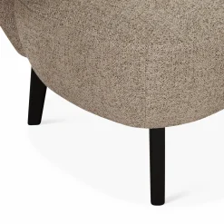 Aila - Fabric-Upholstered Armchair by Furninova