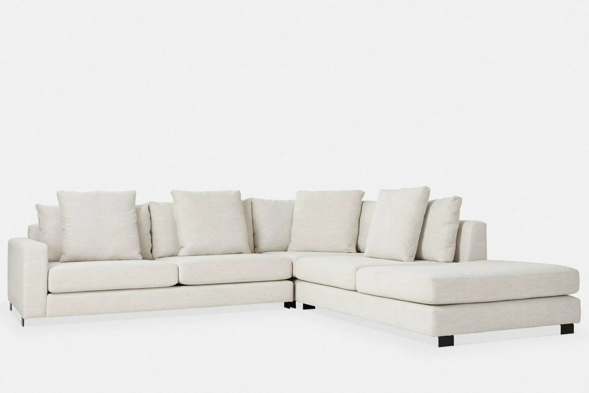 Ampio - Sectional Fabric Sofa by Romano