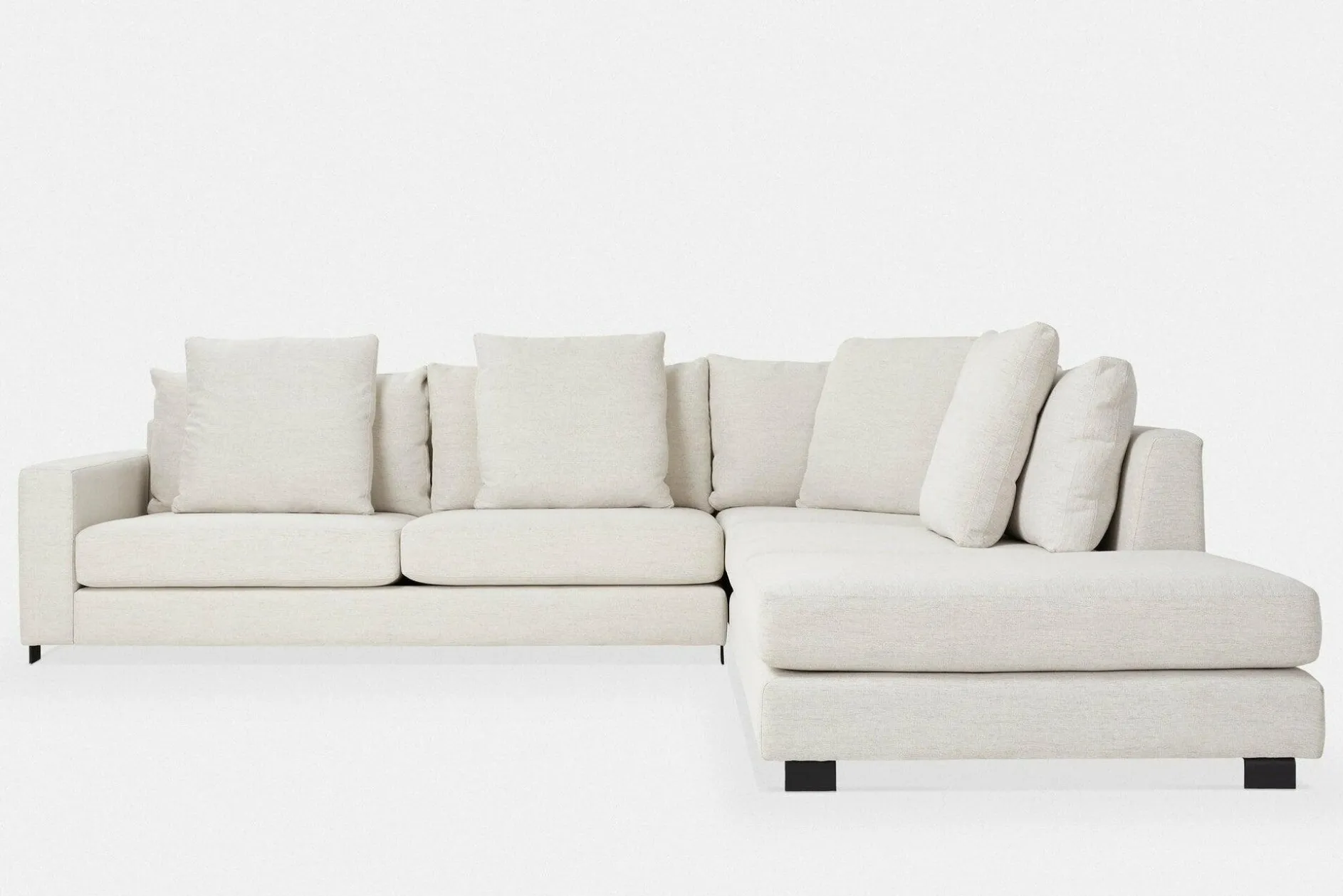 Ampio - Sectional Fabric Sofa by Romano