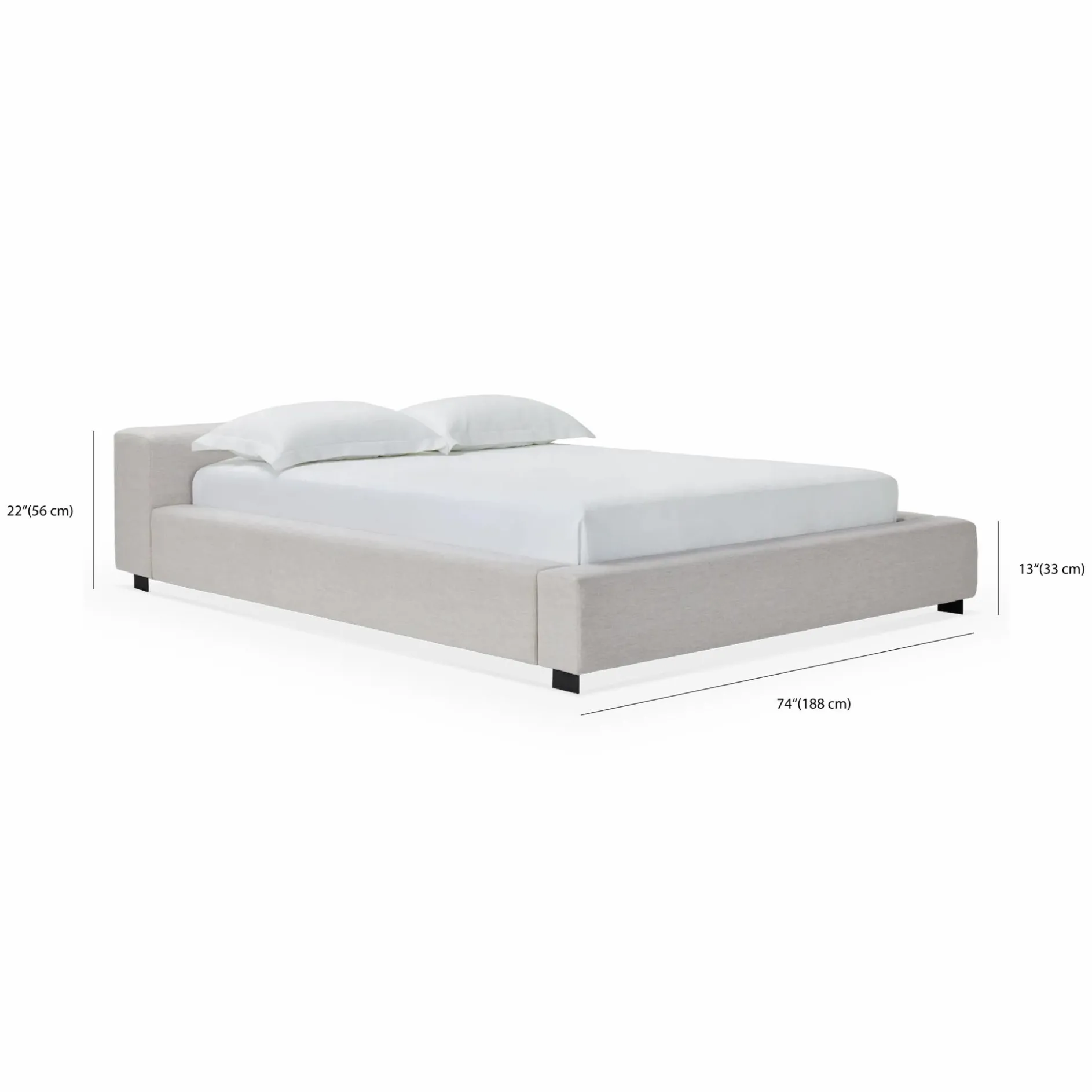 Ampio - Upholstered Bed by Romano