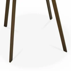 Anak - Marble and Antique Brass Side Table