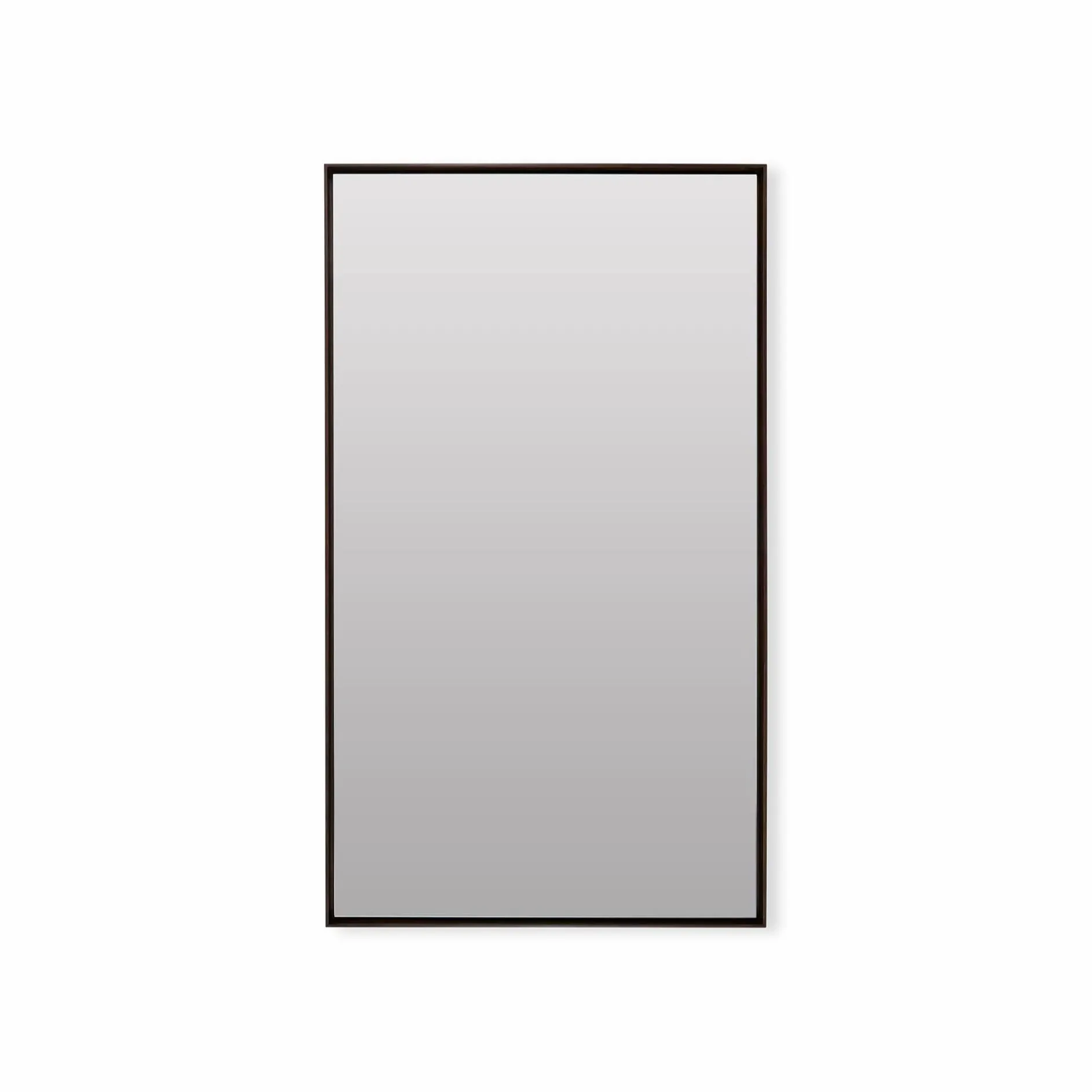 Anjalina - Large Mirror with Fir Wood Frame