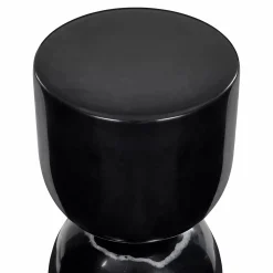 Apothecary - Black Marble Side Table