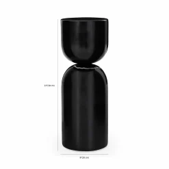 Apothecary - Black Marble Side Table