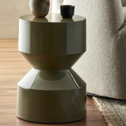 Ara - Concrete Side Table by Four Hands