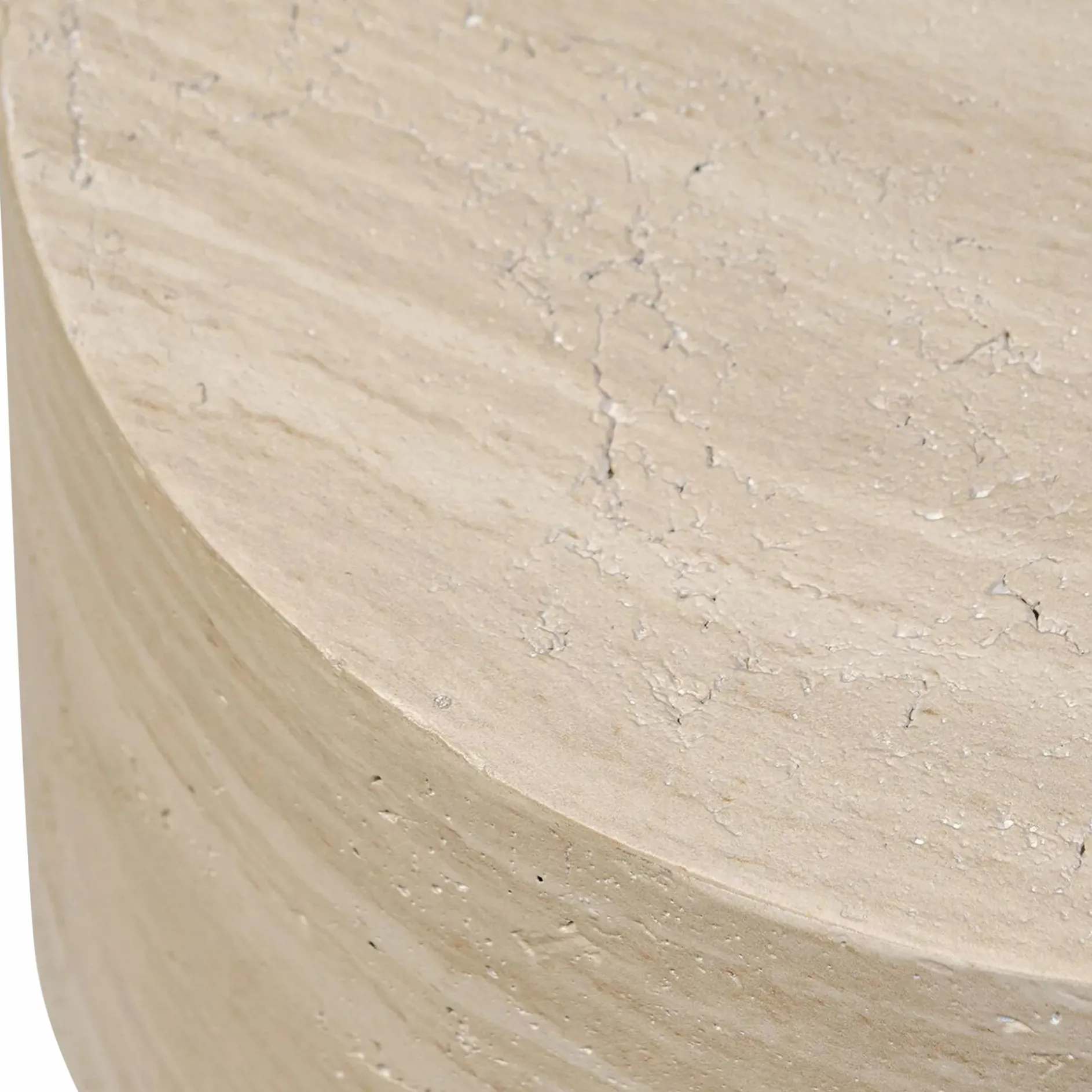 Ara - Concrete Side Table by Four Hands