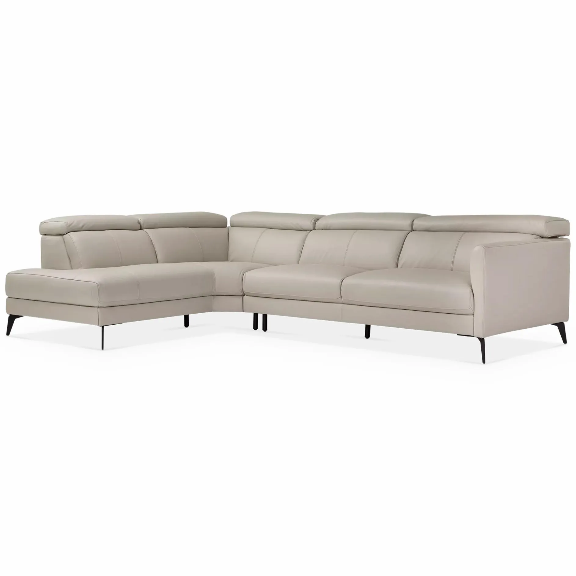 Ariana - Sectional Sofa with Adjustable Headrest