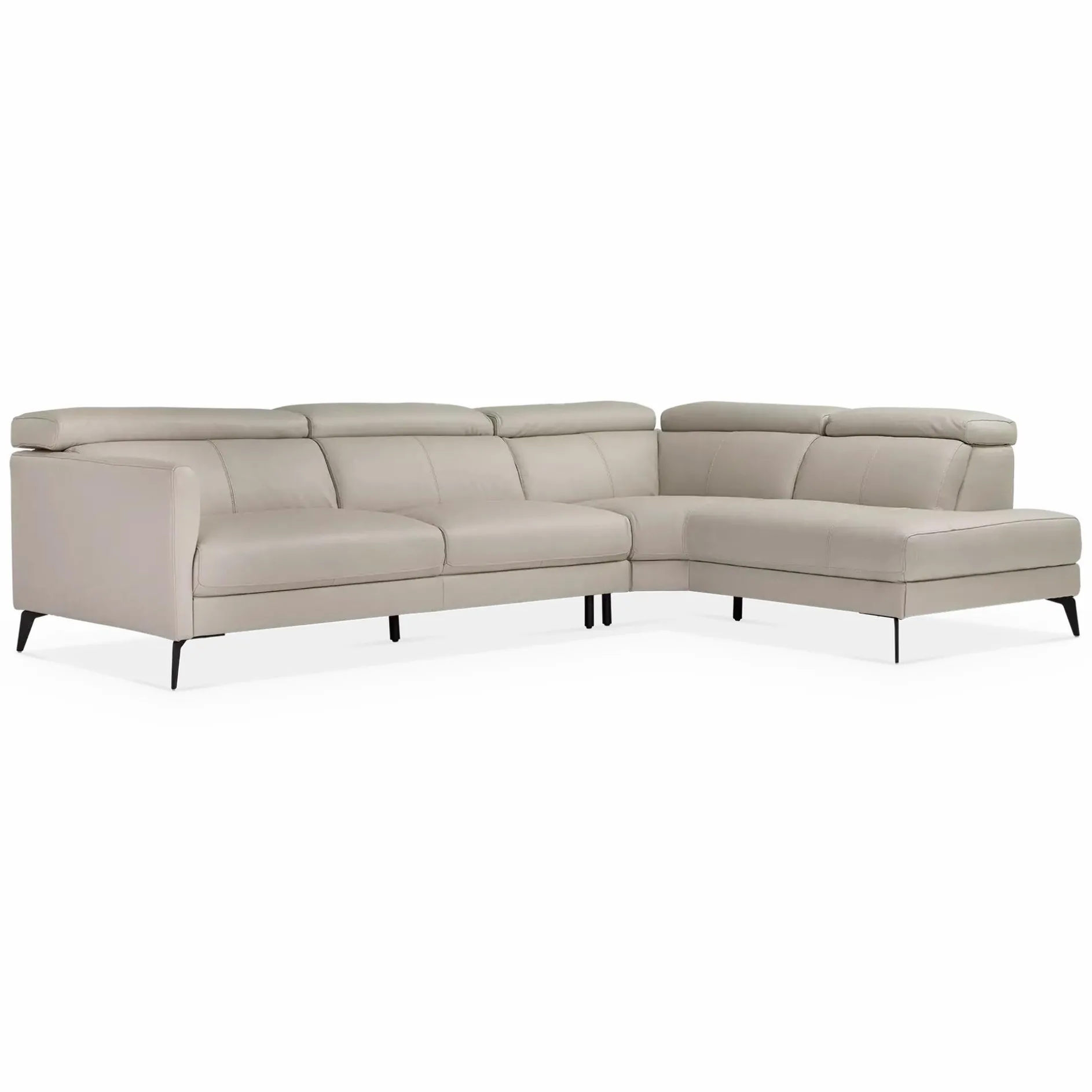 Ariana - Sectional Sofa with Adjustable Headrest
