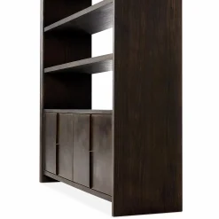 Arlington - Oak Wood and Iron Bookcase by Four Hands