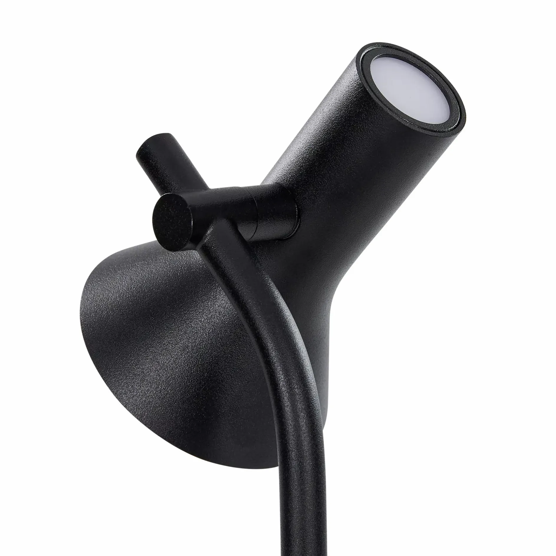 Asha - Floor Lamp in Black Metal by Ligne Roset