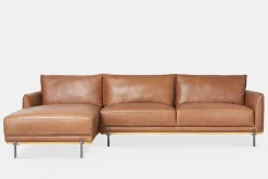Astana - Leather Sectional Sofa