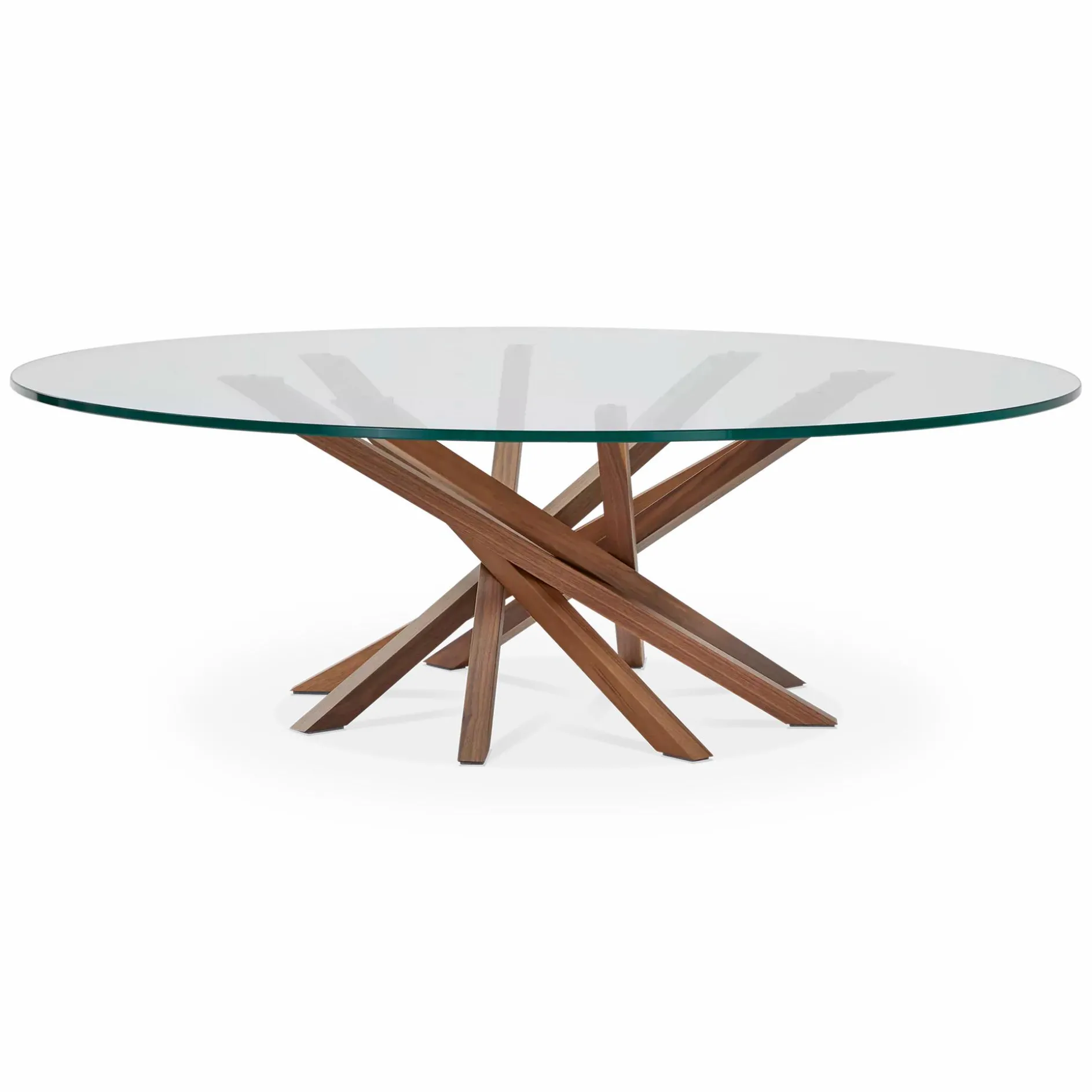 Atari - Coffee Table with Architectural Base by Cattelan Italia