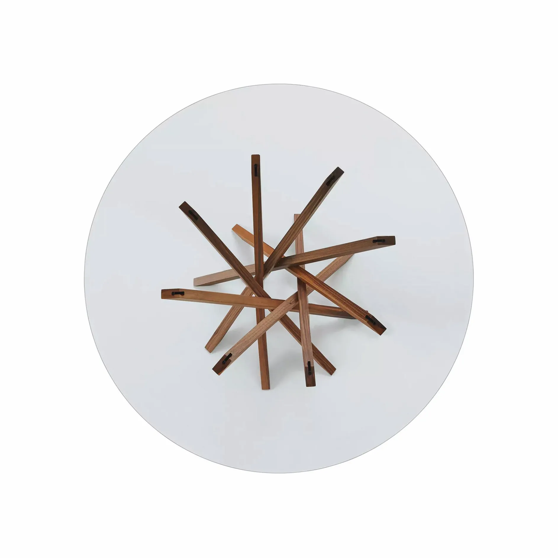 Atari - Coffee Table with Architectural Base by Cattelan Italia