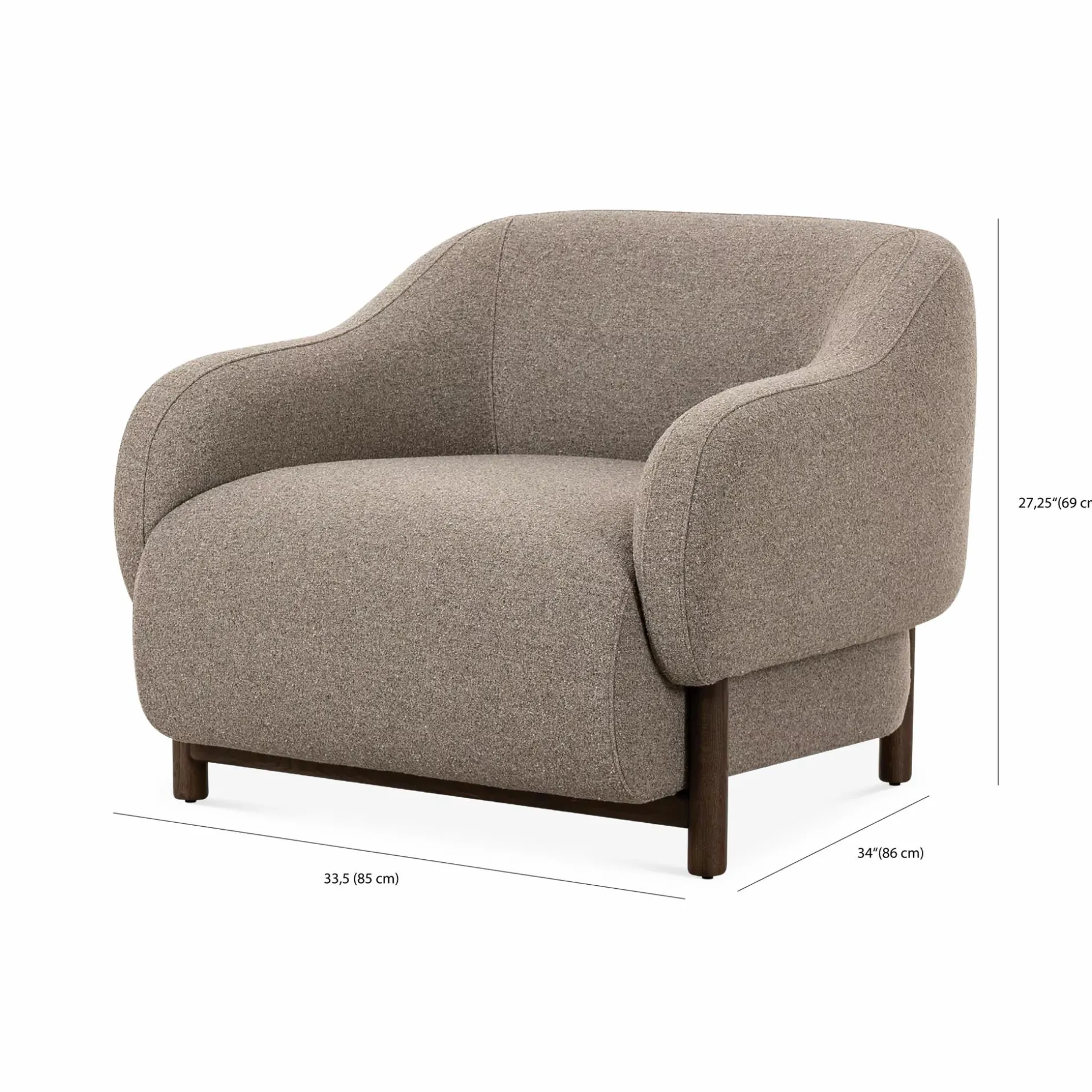 Audrey - Recycled Olefin Armchair by Four Hands