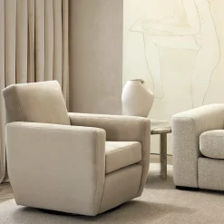Avalon - Swivel Armchair by Romano