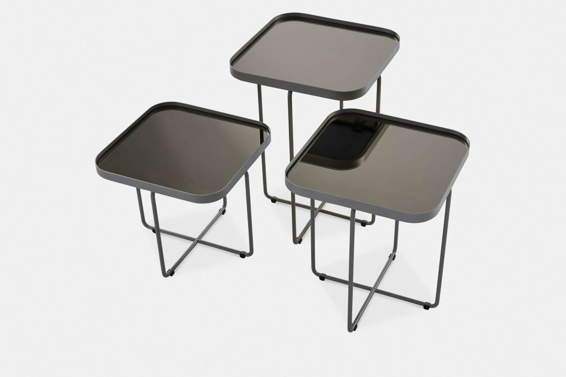 Benny - Set of 3 Side Tables by Cattelan Italia