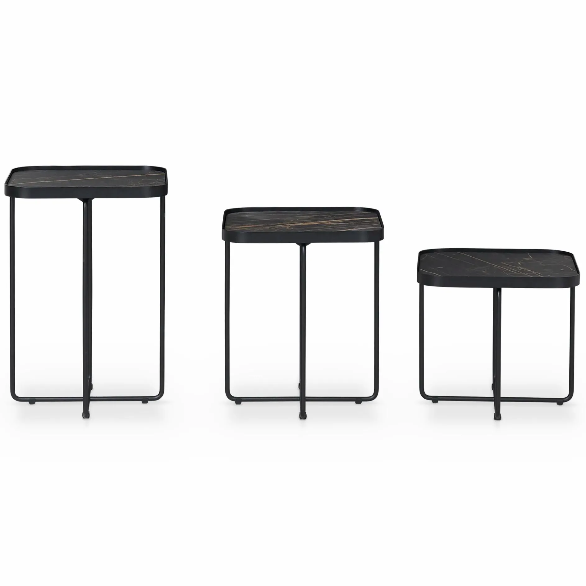 Benny - Set of 3 Side Tables by Cattelan Italia