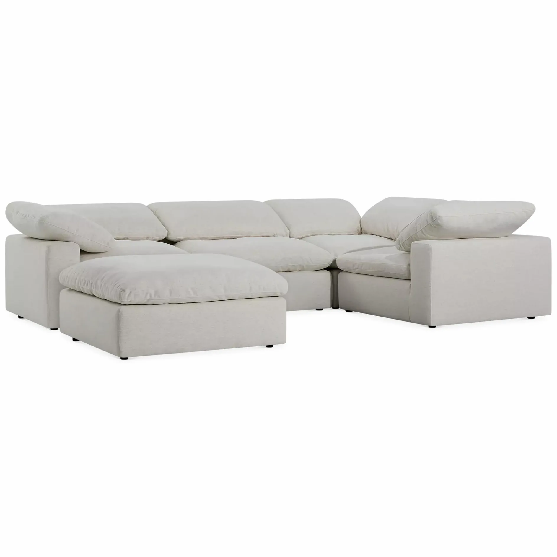 Berlin Collection - Fabric-Upholstered Modular Sectional