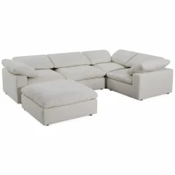 Berlin Collection - Fabric-Upholstered Modular Sectional
