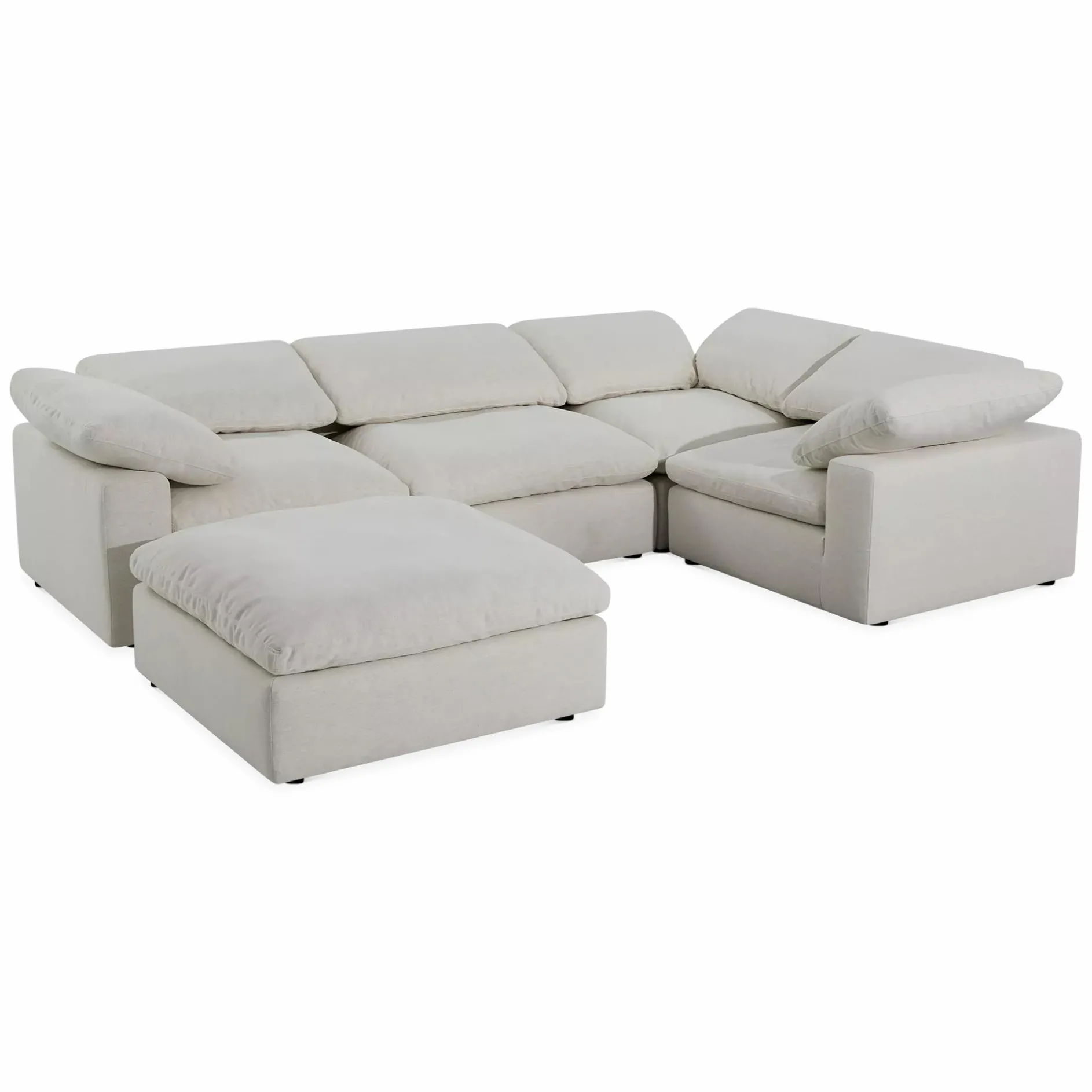 Berlin Collection - Fabric-Upholstered Modular Sectional