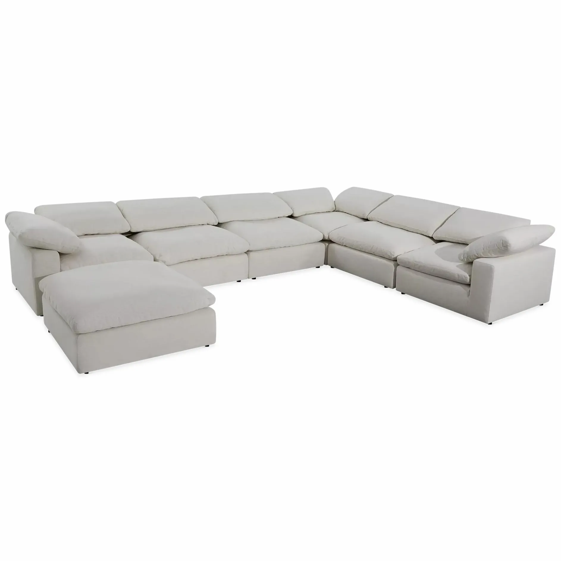 Berlin Collection - Fabric-Upholstered Modular Sectional