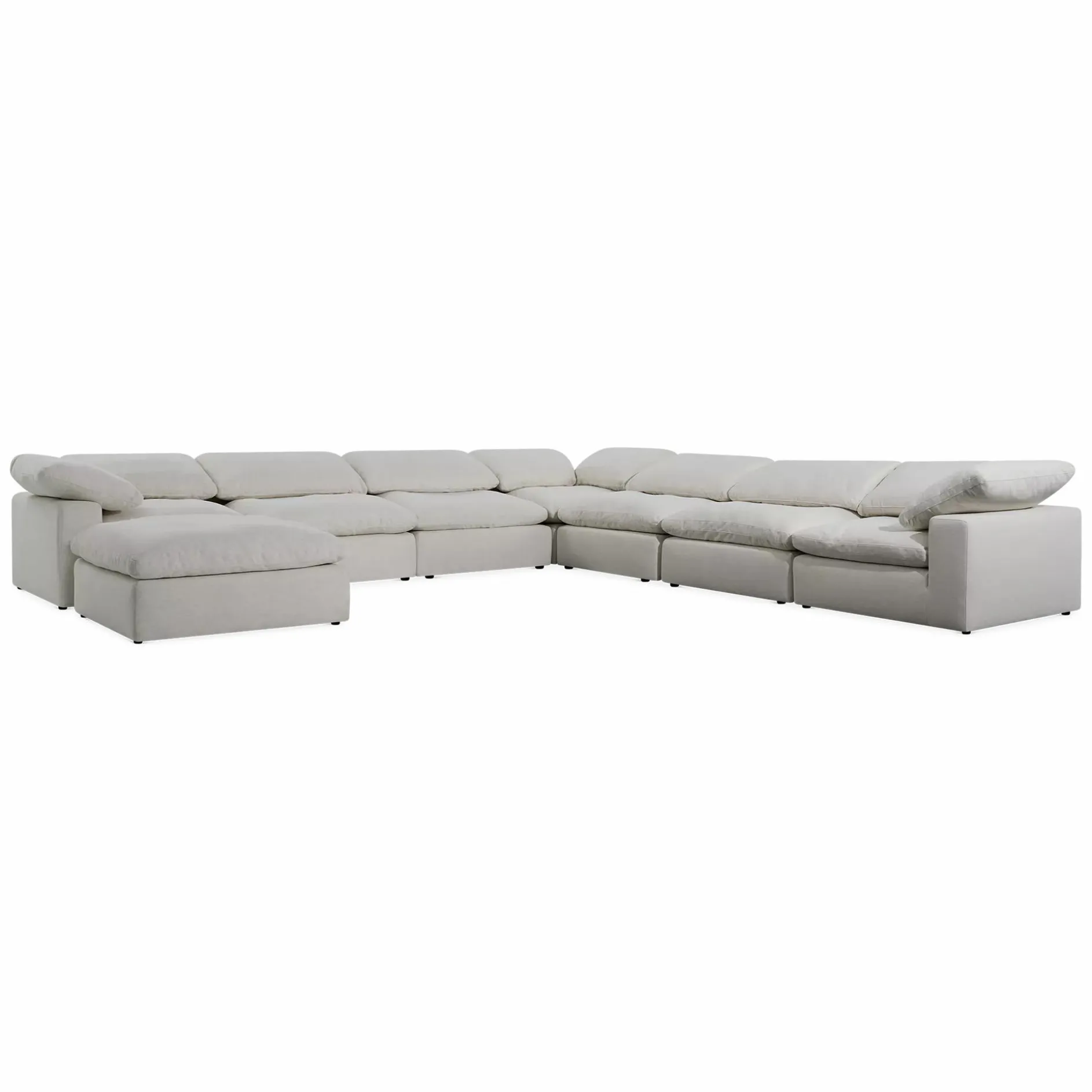 Berlin Collection - Fabric-Upholstered Modular Sectional
