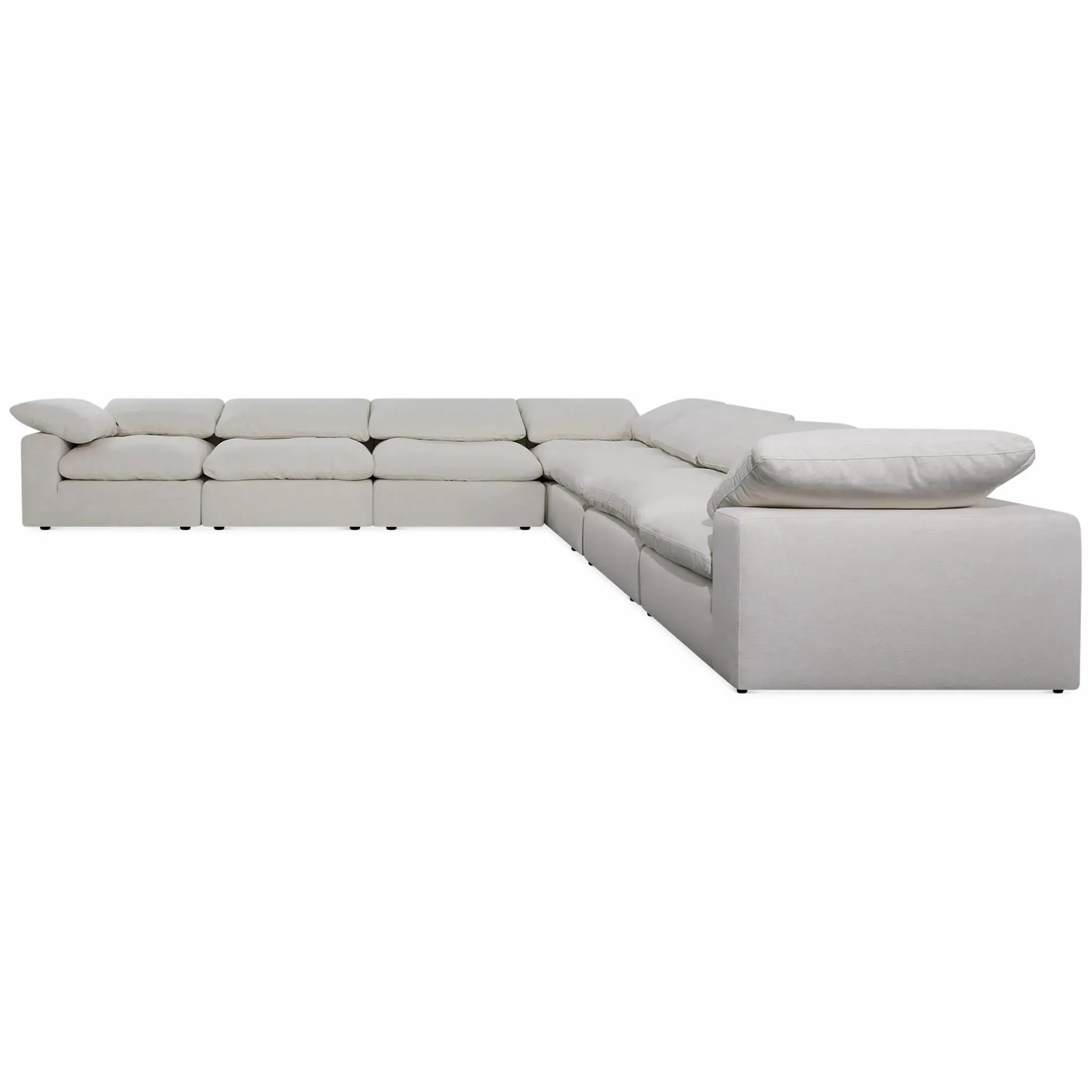 Berlin Collection - Fabric-Upholstered Modular Sectional