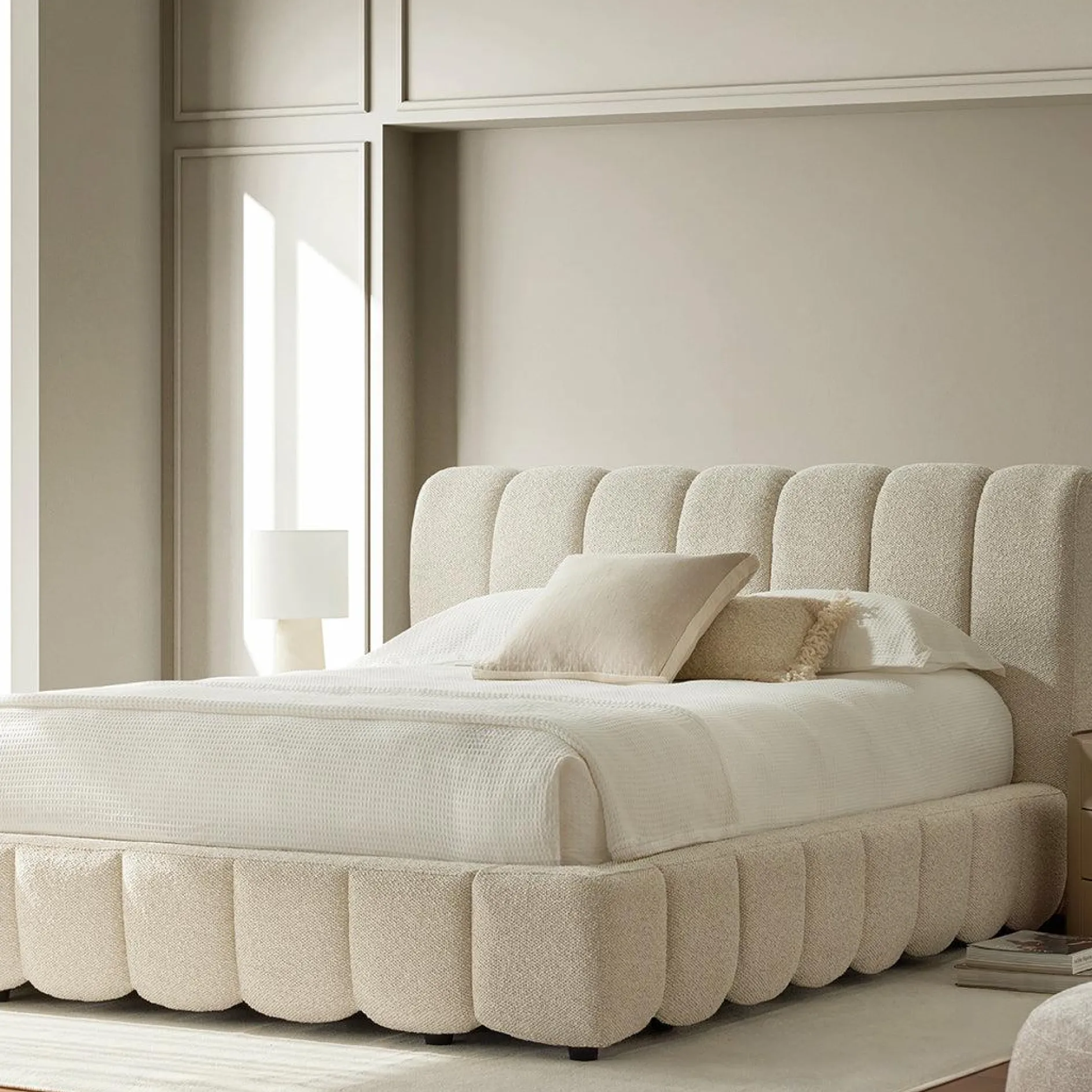 Biba - Channel Tufted Bed