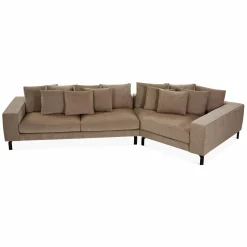Blues Night - Fabric-Upholstered Sectional Sofa by Furninova