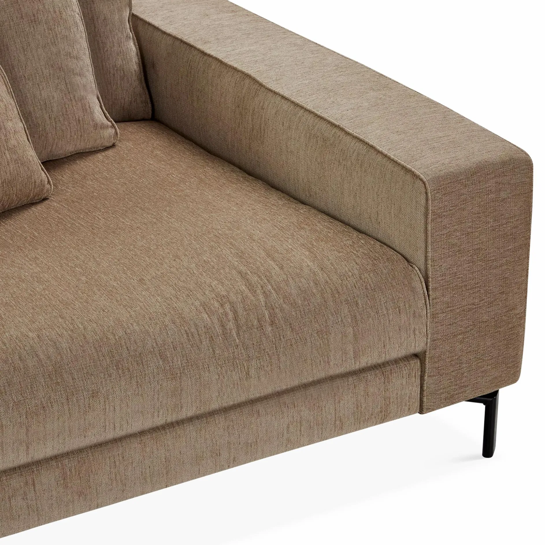 Blues Night - Fabric-Upholstered Sectional Sofa by Furninova