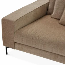 Blues Night - Fabric-Upholstered Sectional Sofa by Furninova