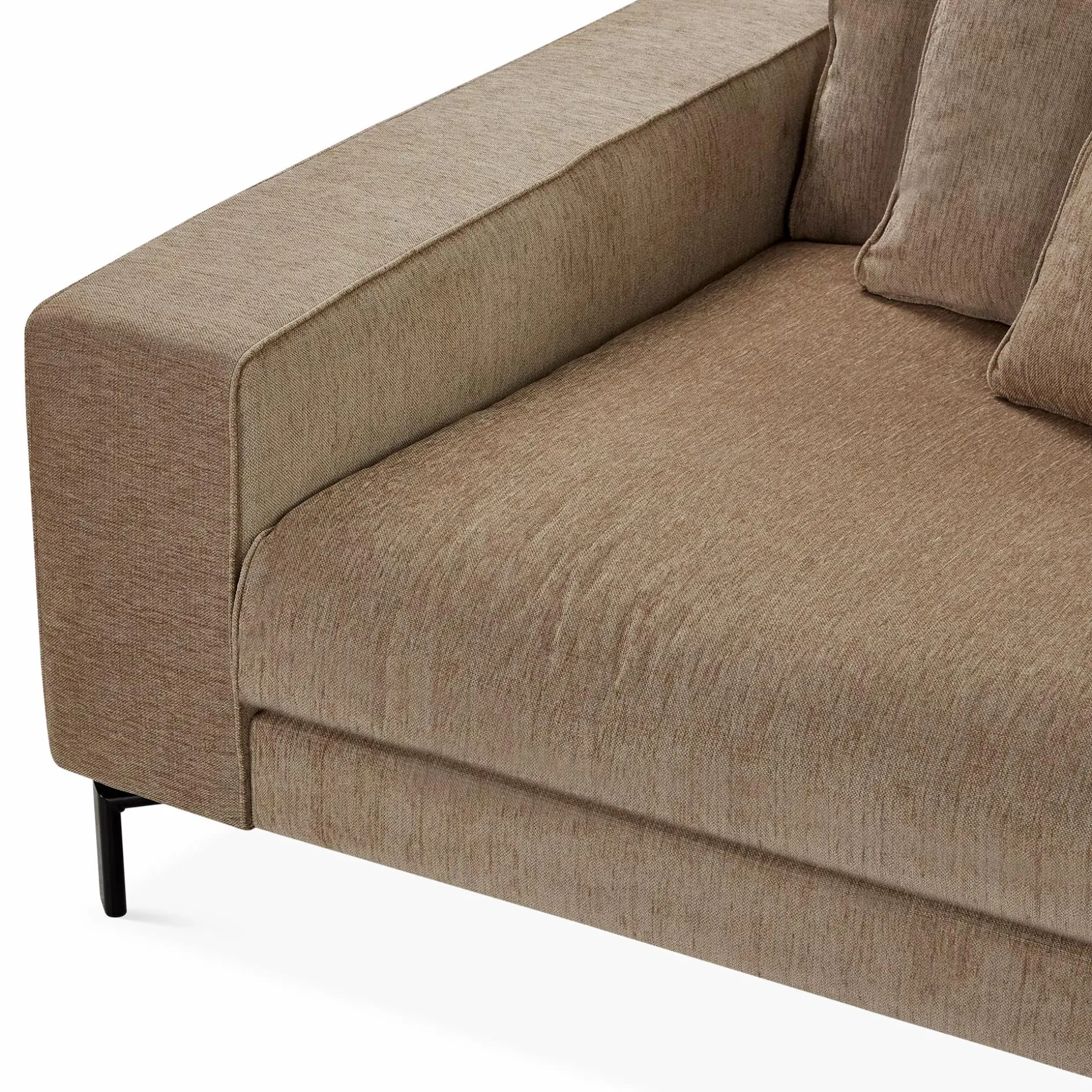 Blues Night - Fabric-Upholstered Sectional Sofa by Furninova