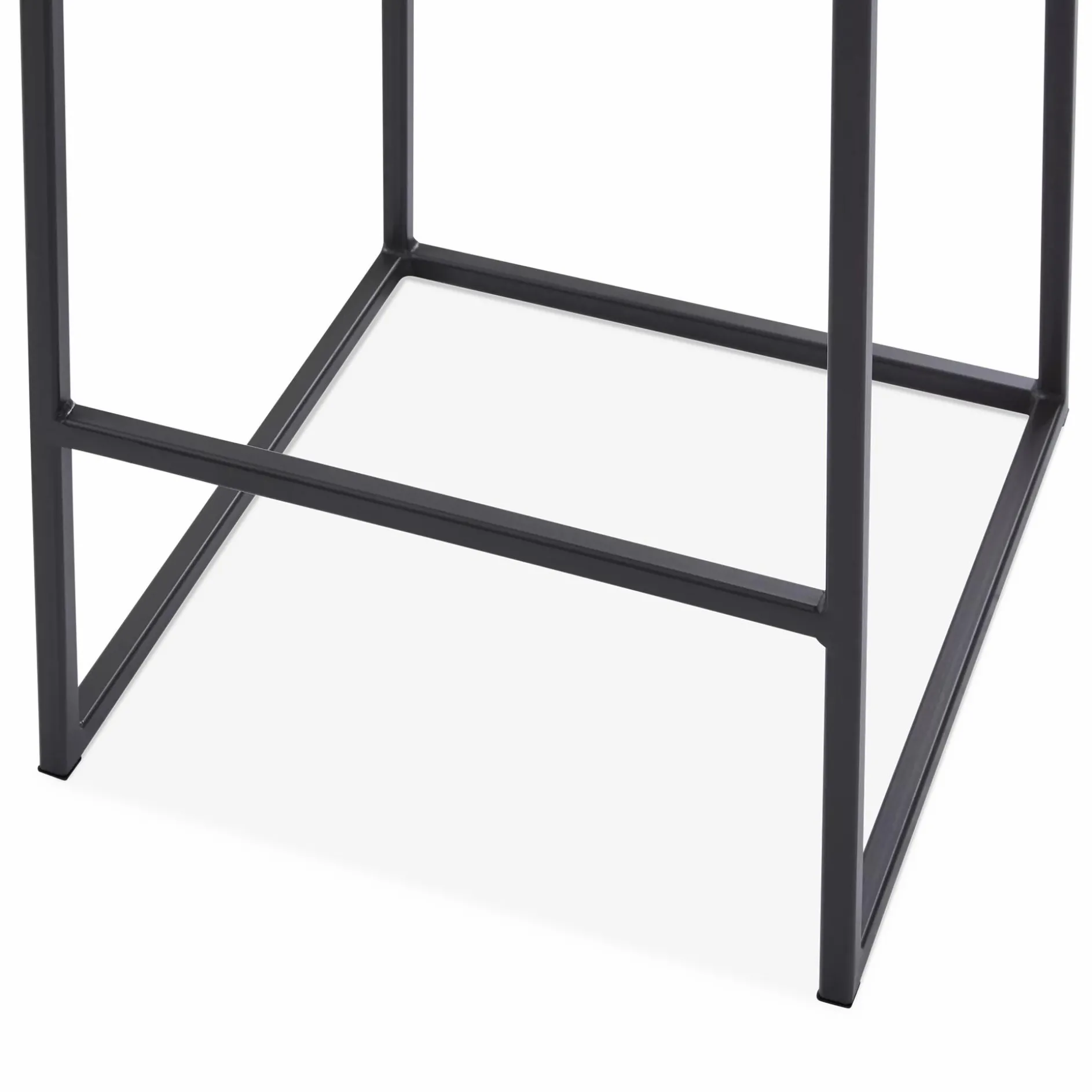 Bocca - Metal and Fabric Stool by Trica