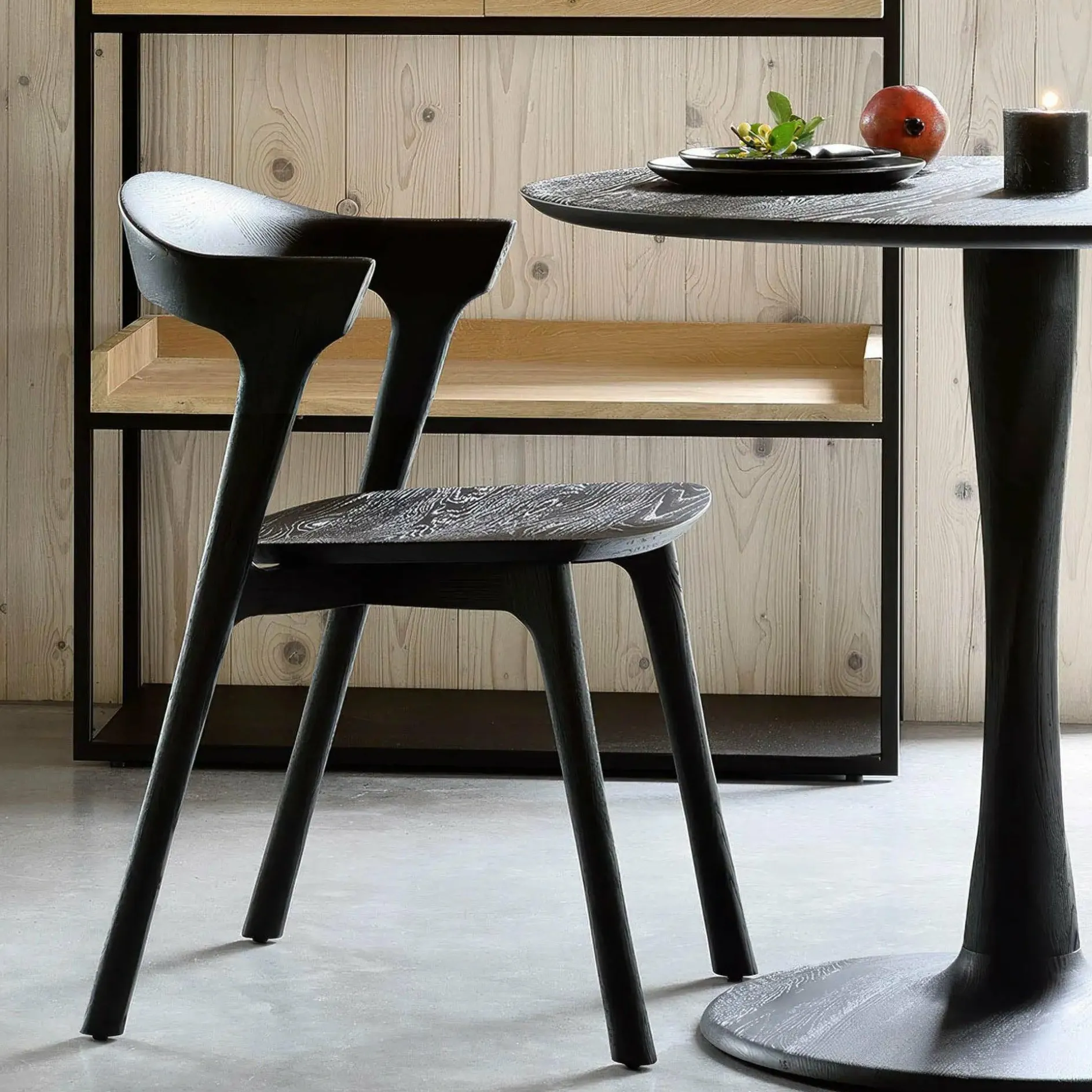 Bok - Solid Oak Dining Chair by Ethnicraft