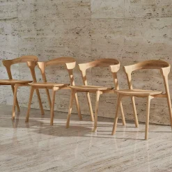 Bok - Solid Oak Dining Chair by Ethnicraft
