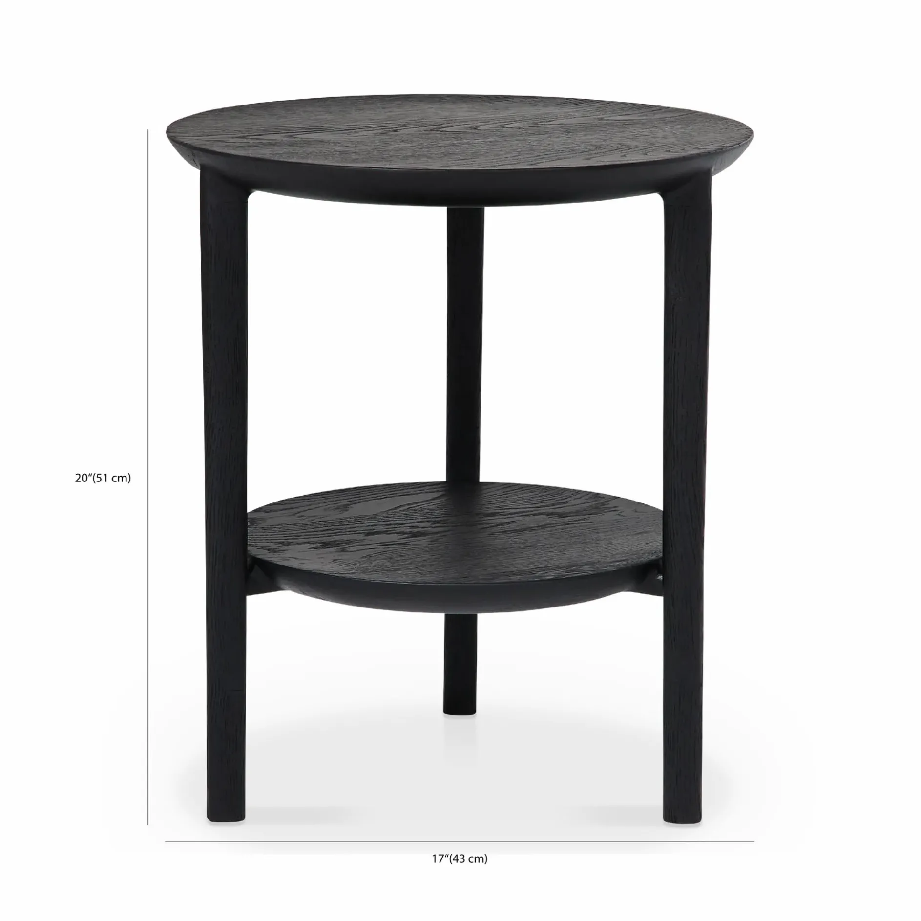Bok - Solid Oak Side Table by Ethnicraft