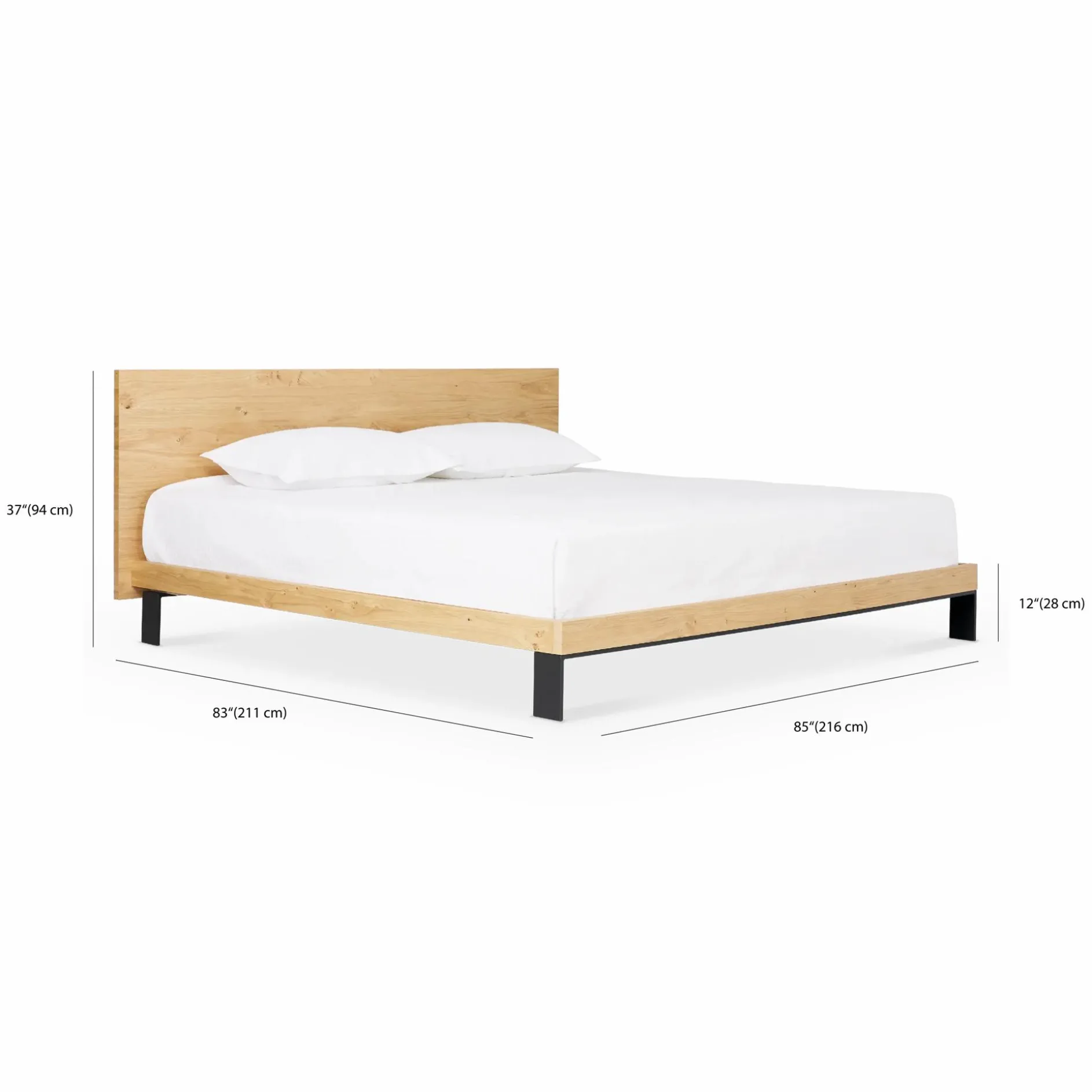 Bora - Wood Bed by Mobican