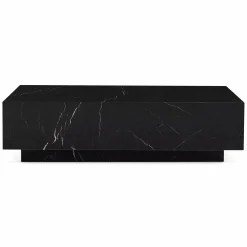 Box - Black Marble Coffee Table
