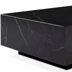 Box - Black Marble Coffee Table