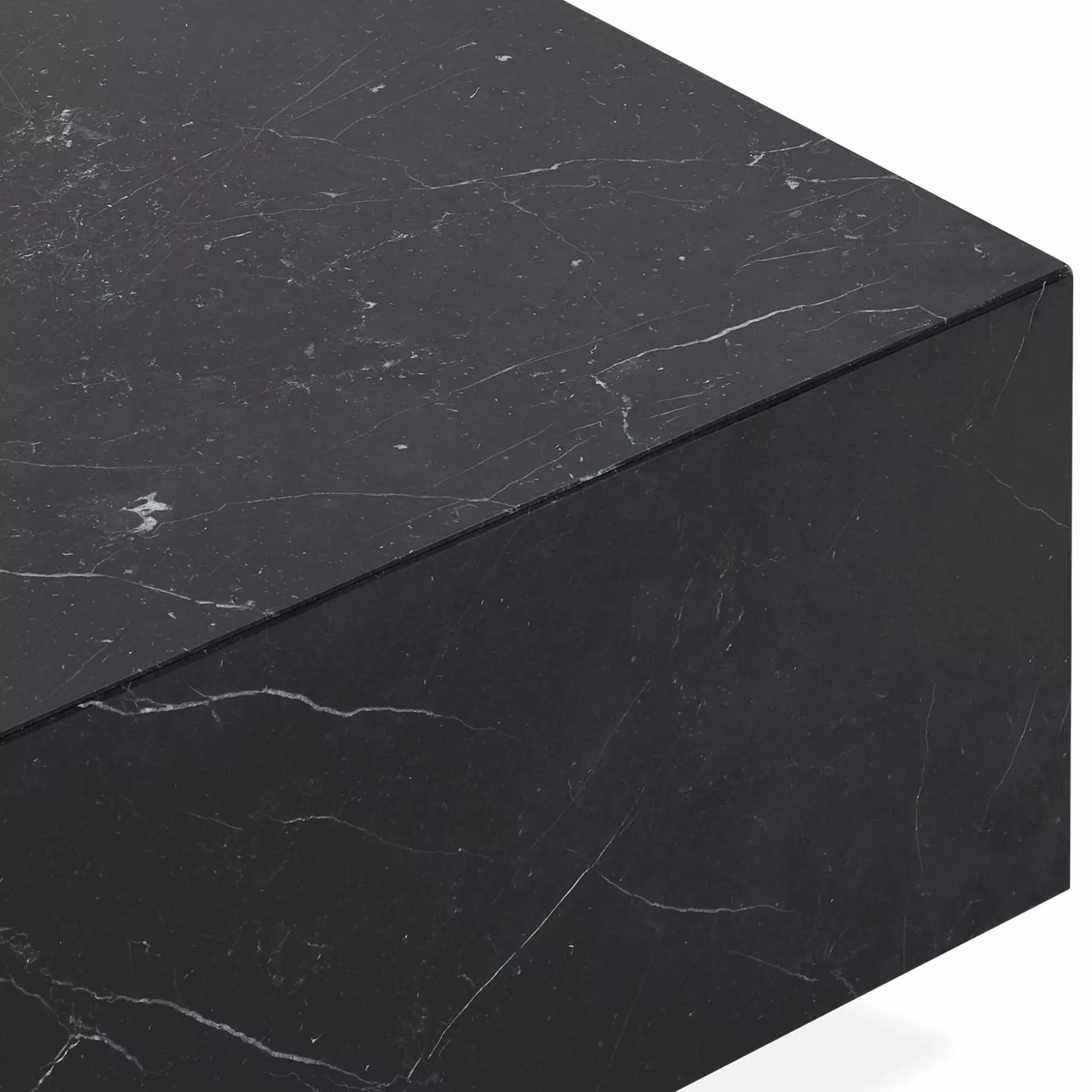 Box - Black Marble Coffee Table