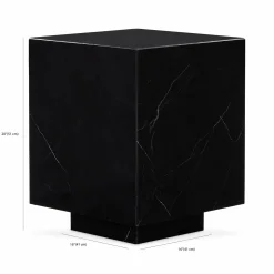 Box - Marble Side Table