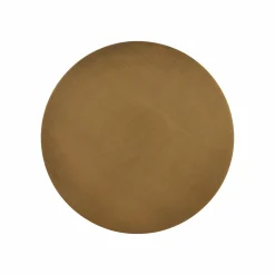 Calhoun - Antique Brass Pedestal Table by Four Hands