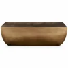 Caroline - Antique Brass Coffee Table